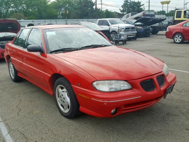 1G2NE52M9VC867136 - 1997 PONTIAC GRAND AM S RED photo 1