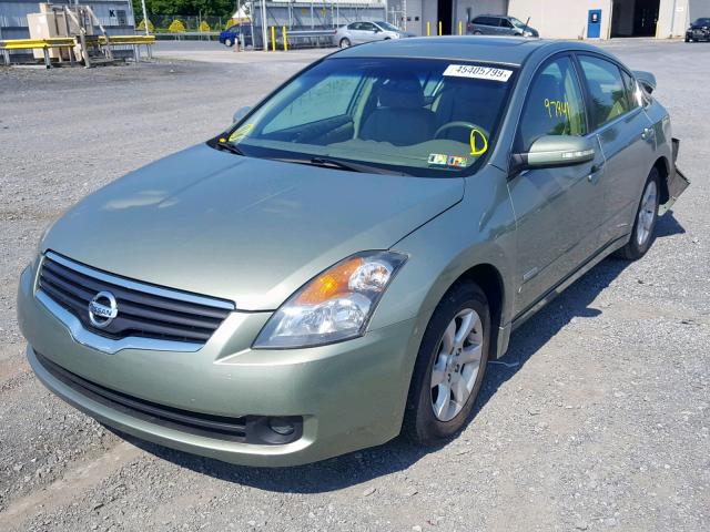 1N4CL21E78C241385 - 2008 NISSAN ALTIMA HYB GREEN photo 2