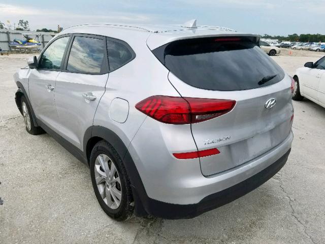 KM8J33A44KU848906 - 2019 HYUNDAI TUCSON LIM SILVER photo 3