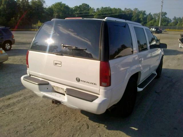 1GYEK13R1YR148160 - 2000 CADILLAC ESCALADE WHITE photo 4