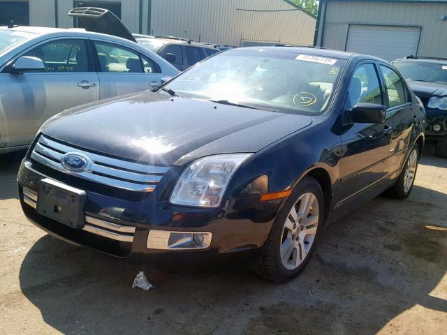 3FAHP08196R199950 - 2006 FORD FUSION SEL BLACK photo 2