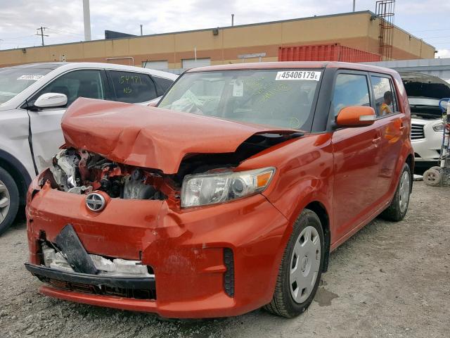 JTLZE4FE6CJ007637 - 2012 TOYOTA SCION XB 橙色 照片 2