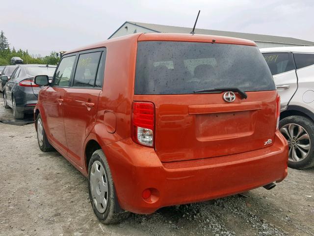JTLZE4FE6CJ007637 - 2012 TOYOTA SCION XB 橙色 照片 3