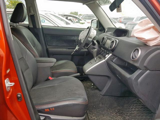 JTLZE4FE6CJ007637 - 2012 TOYOTA SCION XB 橙色 照片 5