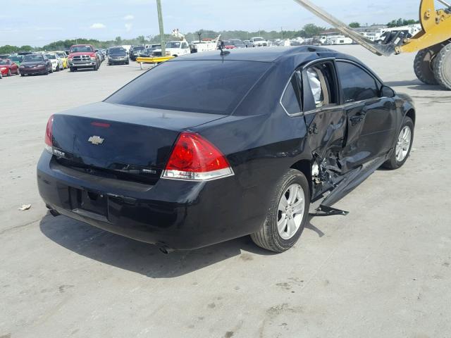 2G1WA5E37E1167032 - 2014 CHEVROLET IMPALA LIM BLACK photo 4