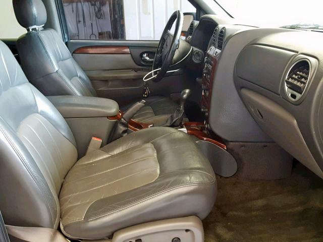 1GKDT13SX22273468 - 2002 GMC ENVOY GREEN photo 5