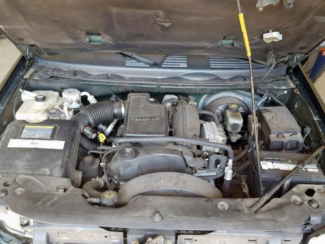 1GKDT13SX22273468 - 2002 GMC ENVOY GREEN photo 7