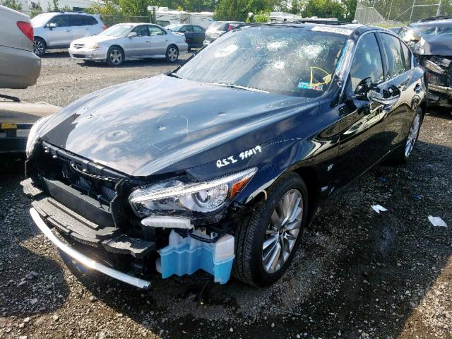 JN1EV7AR1KM556250 - 2019 INFINITI Q50 LUXE BLACK photo 2