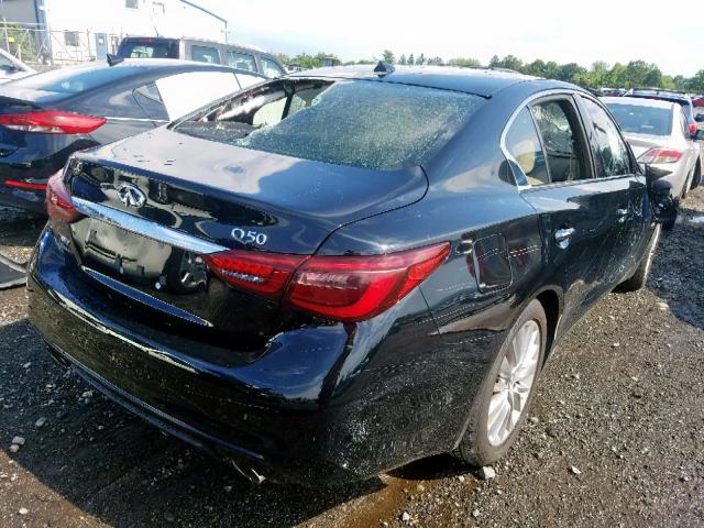 JN1EV7AR1KM556250 - 2019 INFINITI Q50 LUXE BLACK photo 4