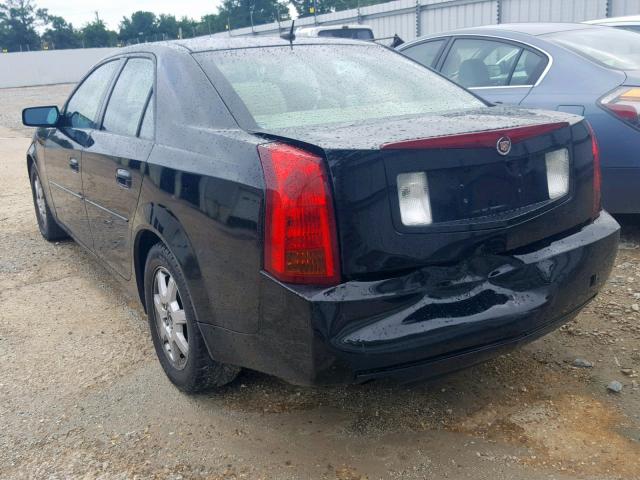 1G6DP567750106843 - 2005 CADILLAC CTS HI FEA BLACK photo 3