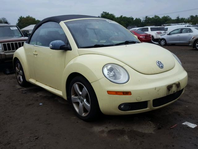 3VWSG31Y76M332045 - 2006 VOLKSWAGEN NEW BEETLE 黄色 照片 1
