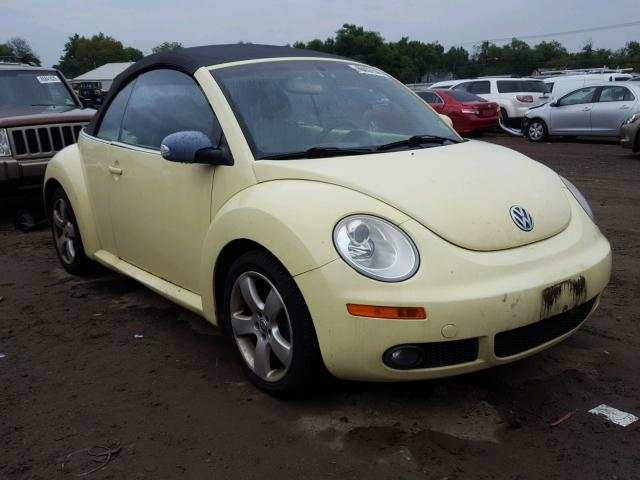3VWSG31Y76M332045 - 2006 VOLKSWAGEN NEW BEETLE 黄色 照片 9