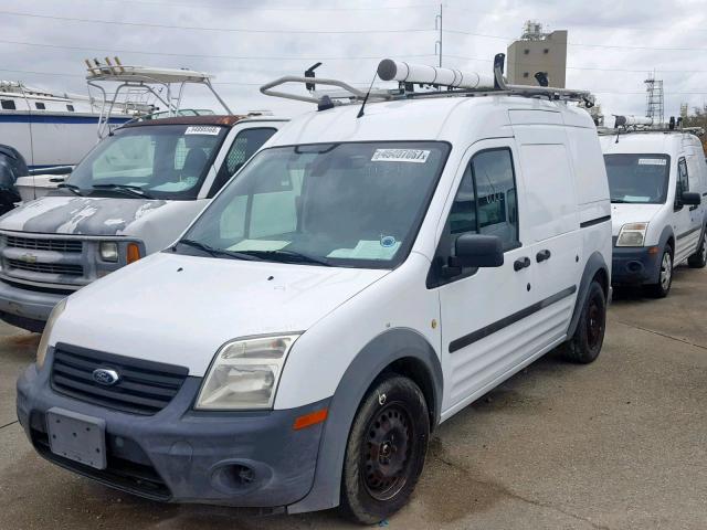 NM0LS7AN4BT071386 - 2011 FORD TRANSIT CO WHITE photo 2