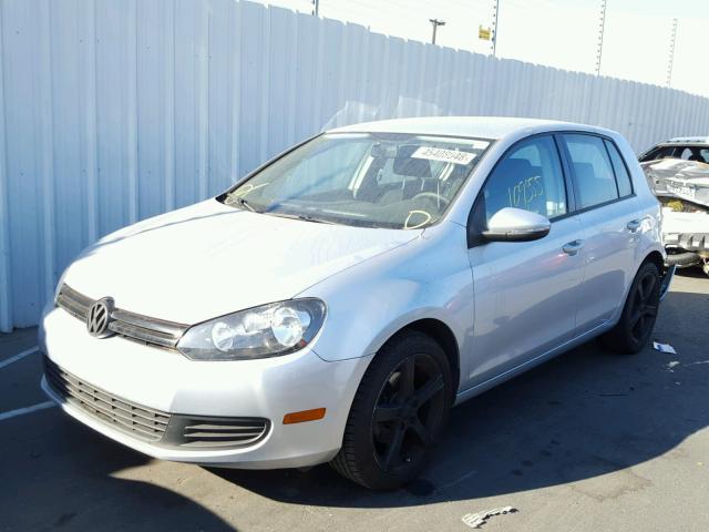 WVWDA7AJ7BW022110 - 2011 VOLKSWAGEN GOLF 银色 照片 2