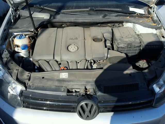 WVWDA7AJ7BW022110 - 2011 VOLKSWAGEN GOLF 银色 照片 7