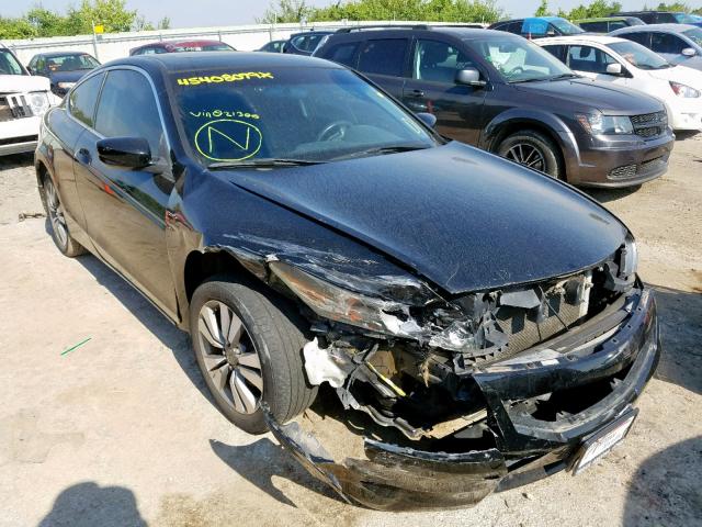 1HGCS12849A021300 - 2009 HONDA ACCORD EXL BLACK photo 1