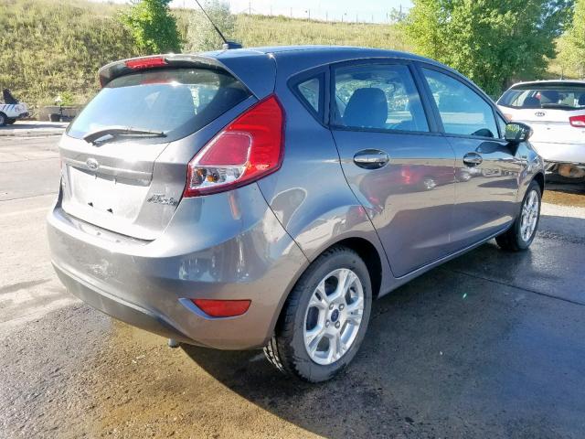 3FADP4EJ5EM216796 - 2014 FORD FIESTA SE BLUE photo 4