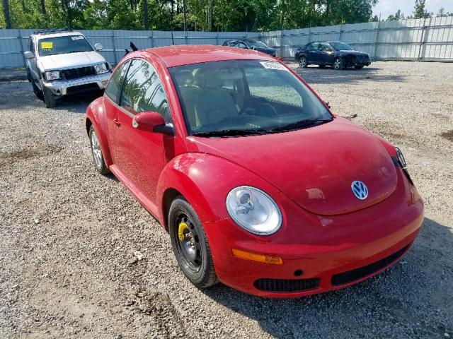 3VWPW31C38M524174 - 2008 VOLKSWAGEN NEW BEETLE წითელი ფოტო 1