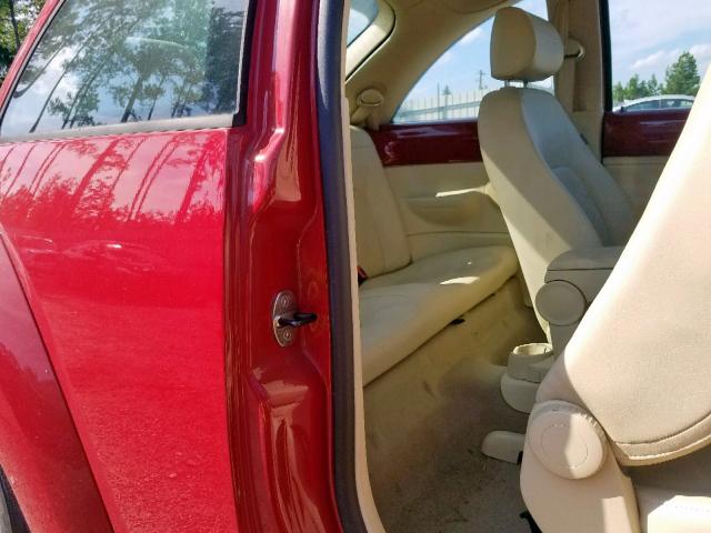 3VWPW31C38M524174 - 2008 VOLKSWAGEN NEW BEETLE წითელი ფოტო 6