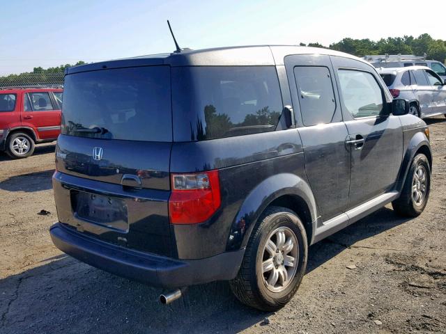 5J6YH28716L011003 - 2006 HONDA ELEMENT EX BLACK photo 4