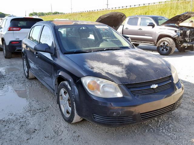 1G1AK52FX57662060 - 2005 CHEVROLET COBALT BLACK photo 1