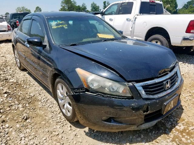 1HGCP36858A046289 - 2008 HONDA ACCORD EXL BLACK photo 1