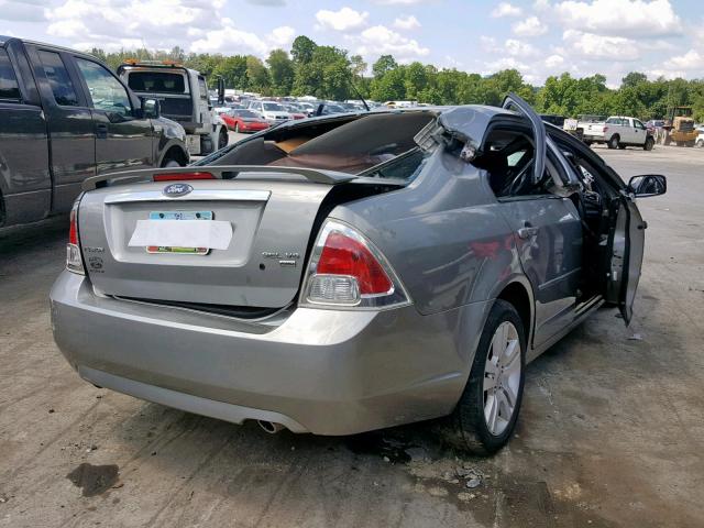 3FAHP02179R151005 - 2009 FORD FUSION SEL SILVER photo 4