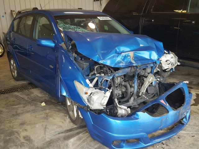 5Y2SL65807Z428478 - 2007 PONTIAC VIBE BLUE photo 1