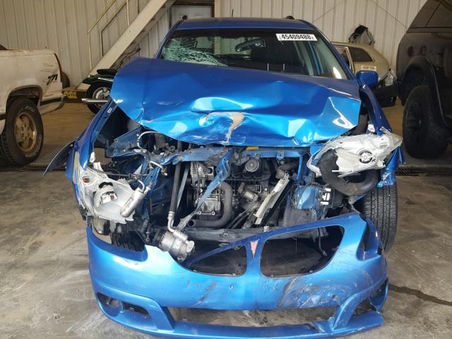 5Y2SL65807Z428478 - 2007 PONTIAC VIBE BLUE photo 9