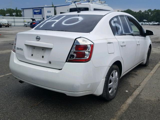 3N1AB61E38L727257 - 2008 NISSAN SENTRA 2.0 WHITE photo 4