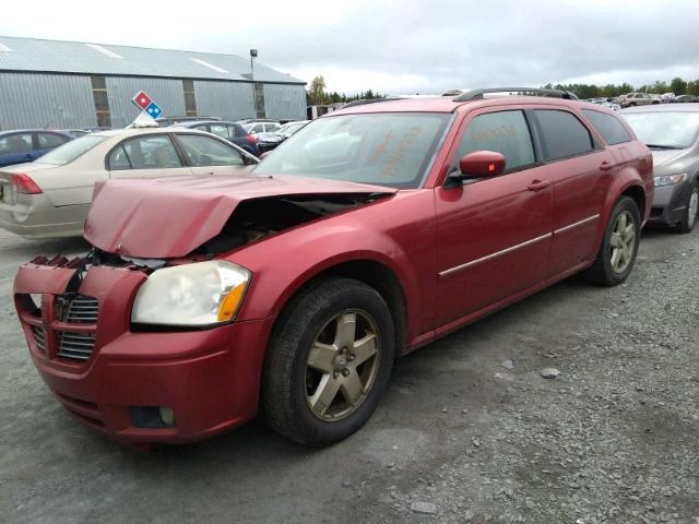 2D4GZ47V36H128964 - 2006 DODGE MAGNUM SXT RED photo 2