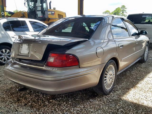 1MEFM50U83A611079 - 2003 MERCURY SABLE GS BROWN photo 4