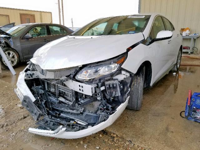 1G1RB6S57HU179244 - 2017 CHEVROLET VOLT PREMI WHITE photo 2