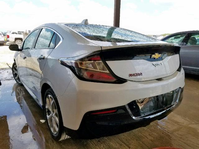 1G1RB6S57HU179244 - 2017 CHEVROLET VOLT PREMI WHITE photo 3