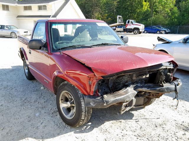 1GCCS14WX28152075 - 2002 CHEVROLET S TRUCK S1 RED photo 1
