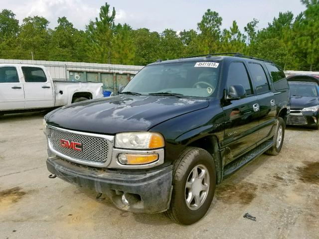 1GKFK66UX4J135976 - 2004 GMC YUKON XL D BLACK photo 2