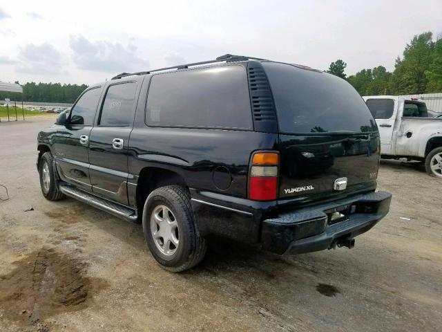 1GKFK66UX4J135976 - 2004 GMC YUKON XL D BLACK photo 3