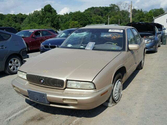 2G4WB52L2S1440541 - 1995 BUICK REGAL CUST TAN photo 2