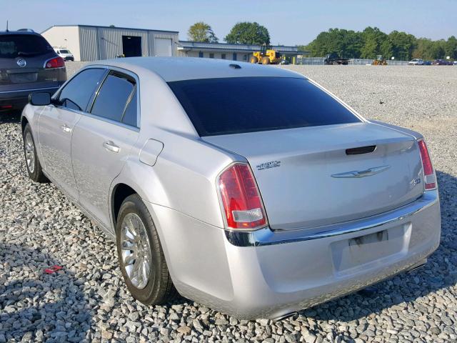 2C3CCAAG0CH165864 - 2012 CHRYSLER 300 SILVER photo 3