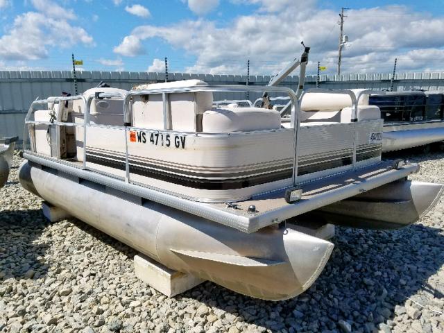 KE110433E505 - 2005 BOAT PONTOON CREAM photo 1