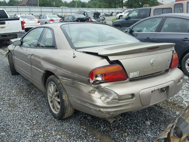 4C3AU52N5YE094165 - 2000 CHRYSLER SEBRING LX BEIGE photo 3