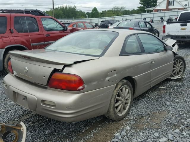 4C3AU52N5YE094165 - 2000 CHRYSLER SEBRING LX BEIGE photo 4