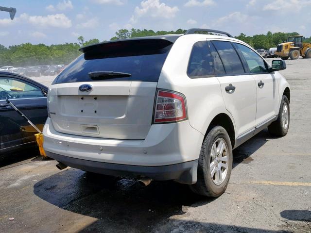 2FMDK3GC4ABA55964 - 2010 FORD EDGE SE WHITE photo 4