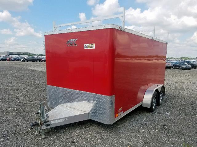 5JXCE1429GE203729 - 2016 ATC TRAILER RED photo 2