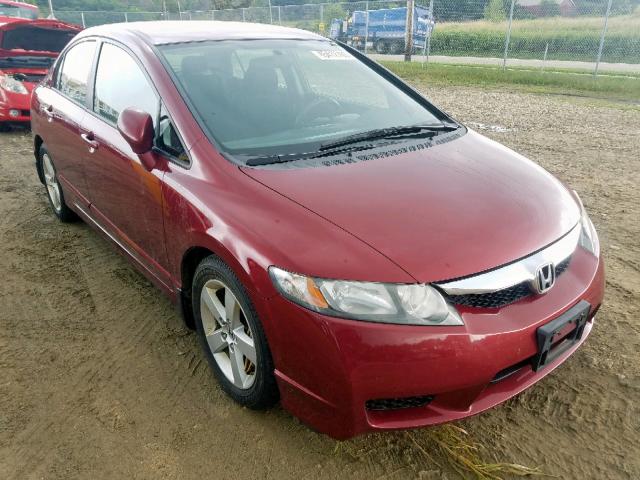 19XFA1F63AE006618 - 2010 HONDA CIVIC LX-S Qırmızı foto 1