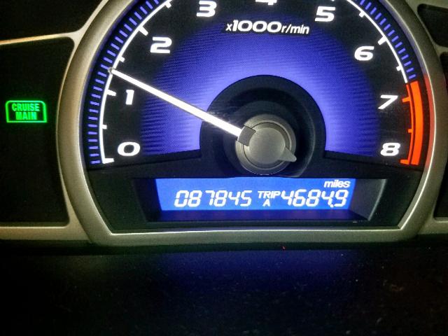 19XFA1F63AE006618 - 2010 HONDA CIVIC LX-S Qırmızı foto 8