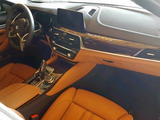 WBAJB9C56KB288816 - 2019 BMW M550XI BLUE photo 9