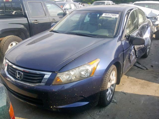 1HGCP2F83AA072793 - 2010 HONDA ACCORD EXL BLUE photo 2