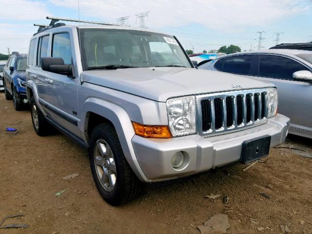 1J8HG48K37C624260 - 2007 JEEP COMMANDER BLUE photo 1