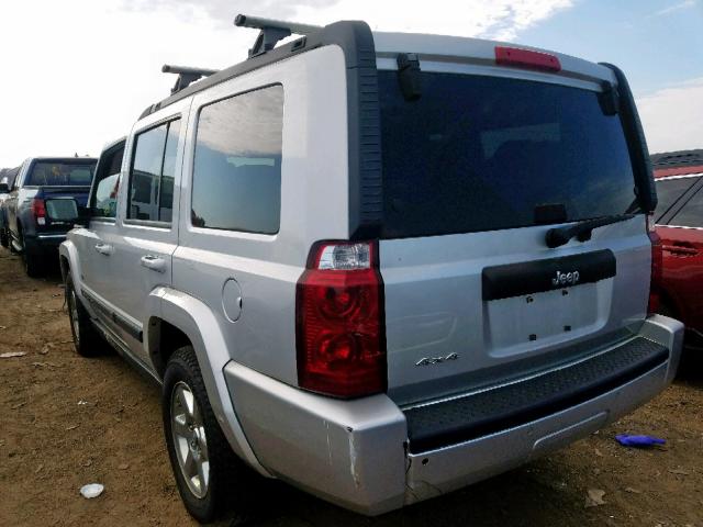 1J8HG48K37C624260 - 2007 JEEP COMMANDER BLUE photo 3